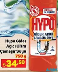 HYPO GİDER AÇICI ULTRA ÇAMAŞIR SUYU 750 G